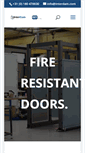 Mobile Screenshot of g21firedoor.com